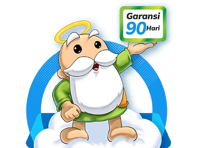 Garansi 90 Hari Uang Kembali